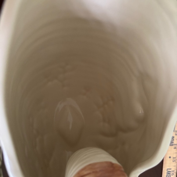 Vintage Fitz & Floyd Oceana Large Pitcher Conch Sea Shell 1998 Retired Unique! - Picture 13 of 14